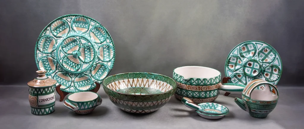 Exemple de service emblématique de Robert Picault, collection Maison Quand Même
