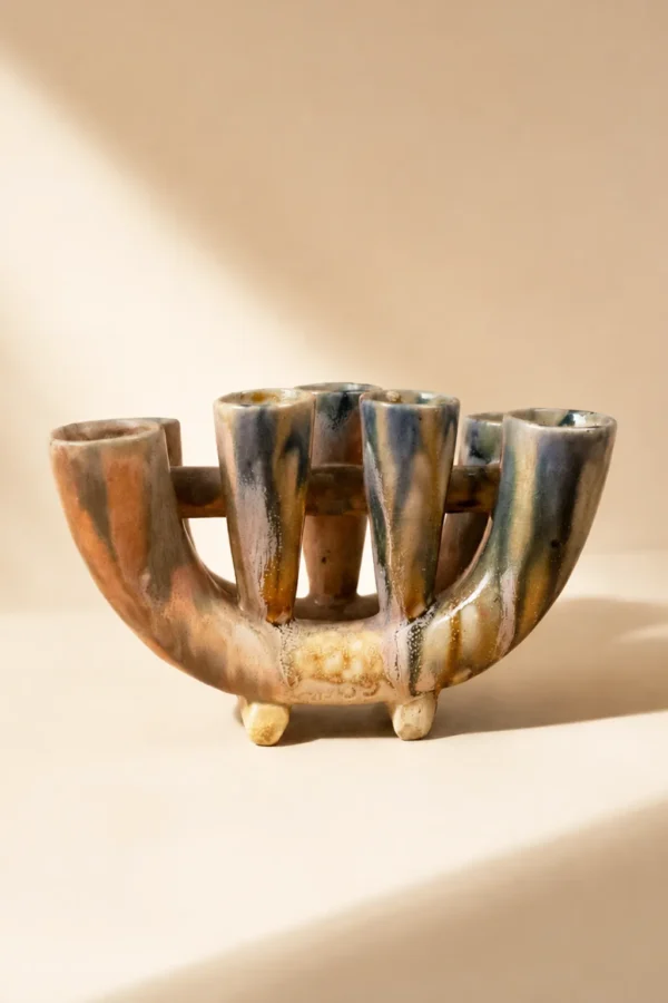 Photo de présentation vase bouquetière Charles Greber en vente sur notre boutique en ligne Maison Quand Même