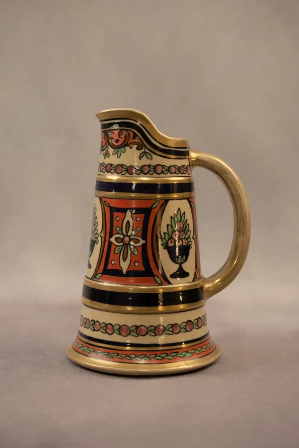 Verseuse en Céramique de Renoleau, Angoulême circa 1910 - Décor Marquise de Sévigné - 2