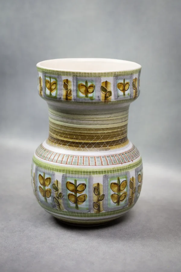 Vase en grès émaillé de Marcel Guillot, vue de face