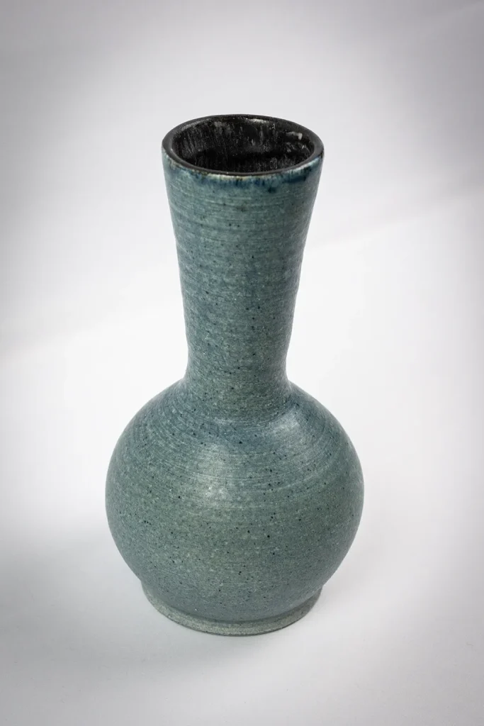 Vase Accolay bleu granité