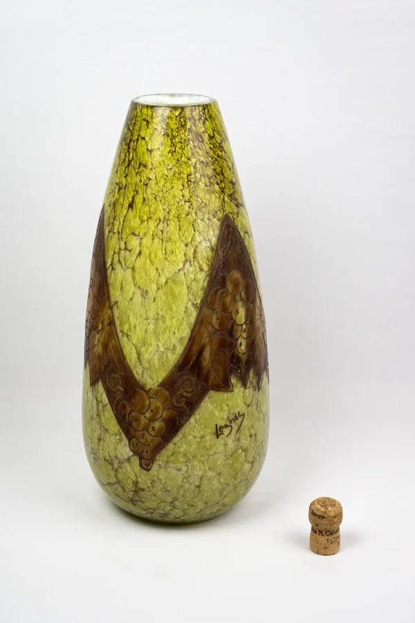 DÉTAILS DU FICHIER JOINT Grand-vase-en-verre-marmoreen-jaune-Legras
