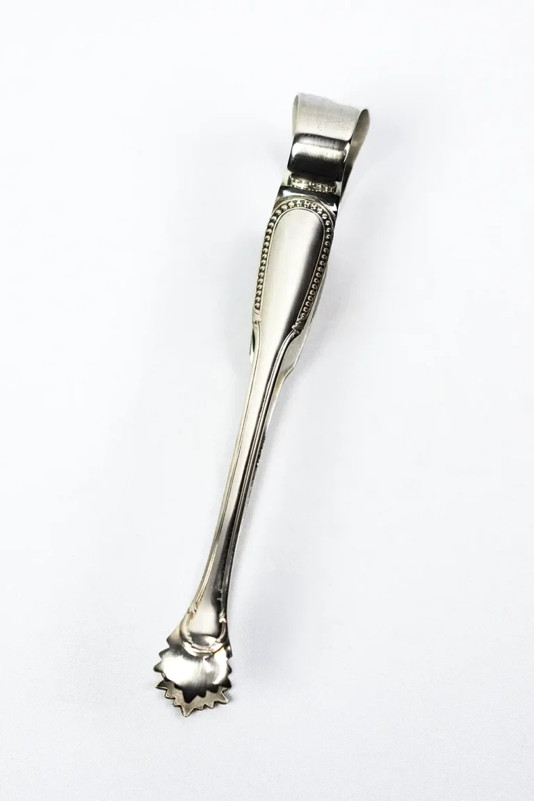 Pince Ercuis modèle Perles, vue en plongée, détail des branches et du mors inférieur