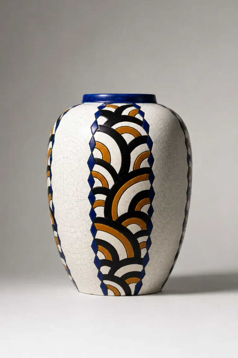 Photo de présentation du vase de la faiencerie de Mimy en vente sur Maison Quand Même