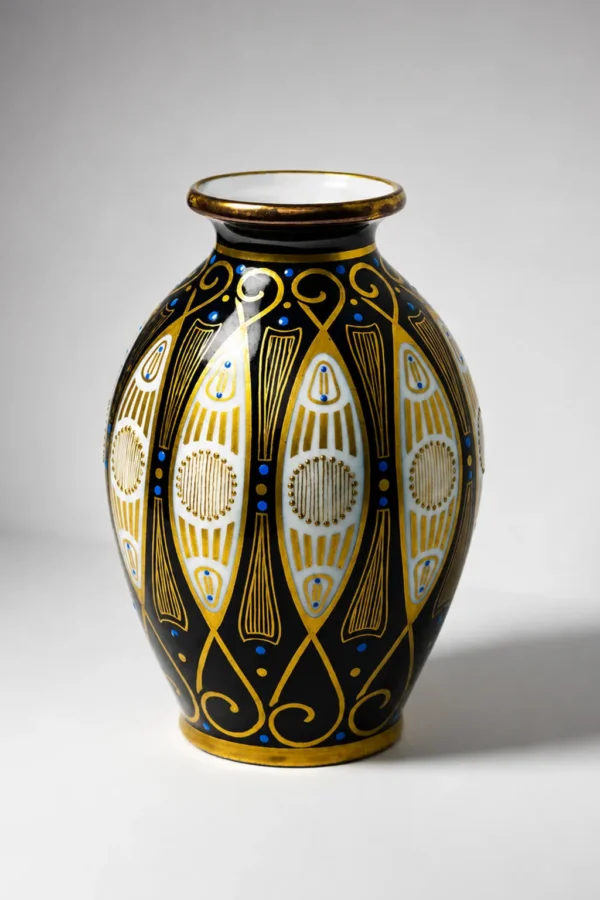 Photo de présentation, vase Art Déco Carl Knoll Karlsbad 1930