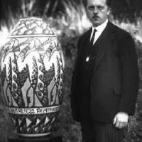 Charles Catteau © photo collection Archives de la Ville de La Louvière